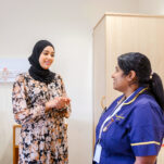 Medical Specialist with a nurse