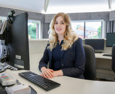 receptionist at the new foscote hospital